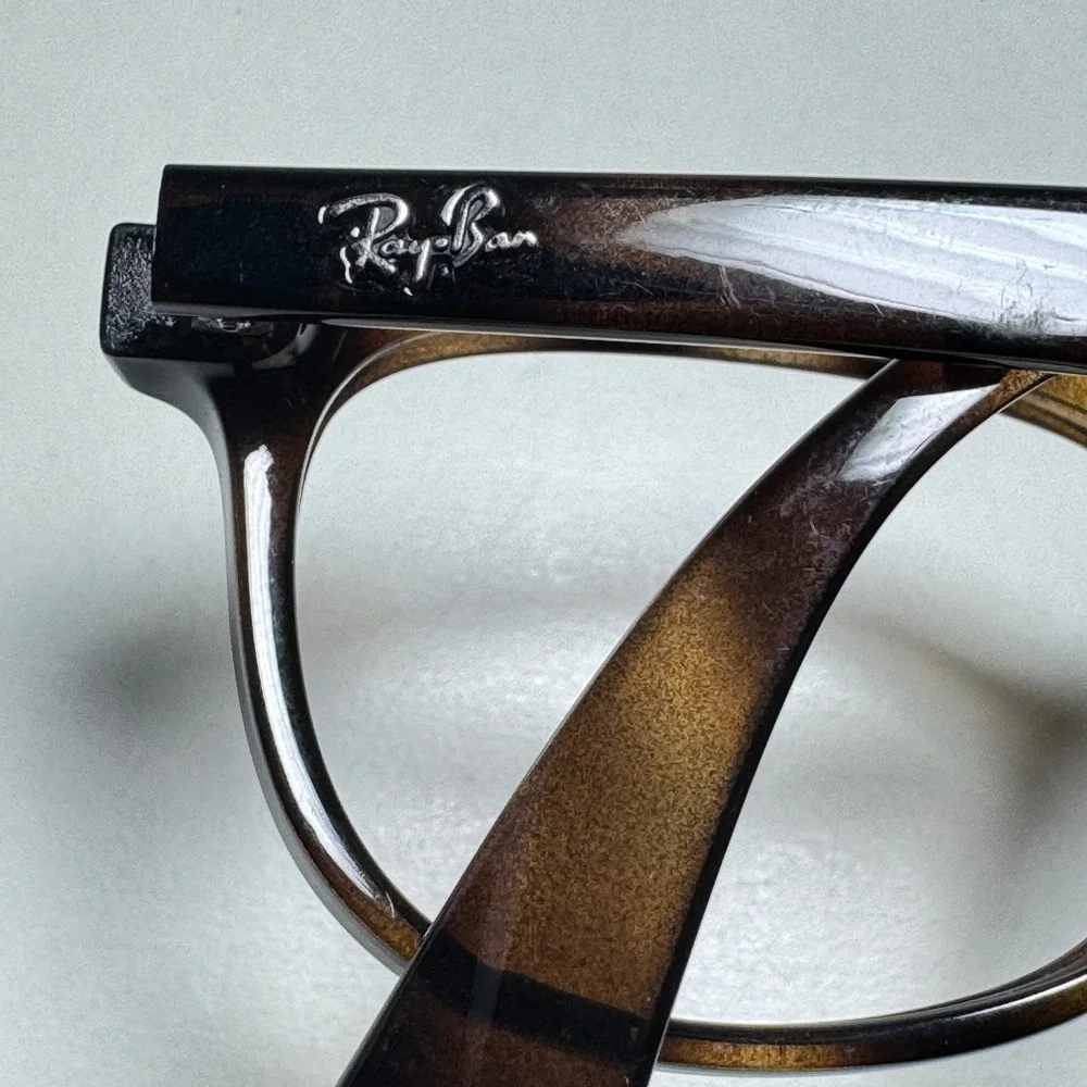 Ray-Ban RB 1584 3685 Havana Tortoise Eyeglasses Frame 46-16-125 Designer Glasses